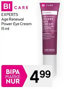 Bipa Experts Age Renewal Power Eye Cream Angebot