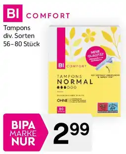 Bipa Tampons div. Sorten Angebot