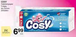 Bipa Cosy Toilettenpapier 3-lagig Angebot