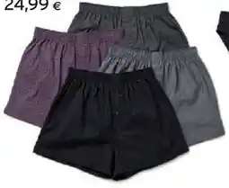 Tchibo Eduscho 4 Web-Boxershorts Angebot