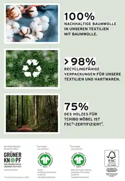 Tchibo Eduscho Grüner knopf Angebot