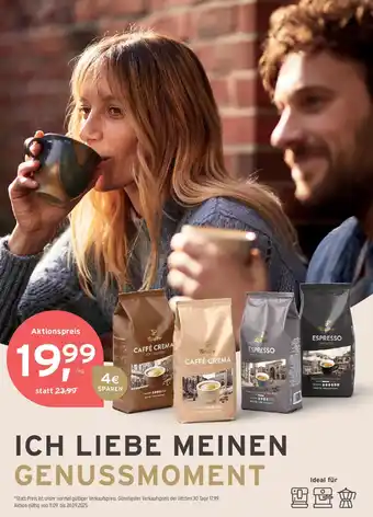 Tchibo Eduscho Ich liebe meinen genussmoment Angebot