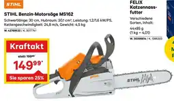Lagerhaus STIHL Benzin-Motorsäge MS162 Angebot