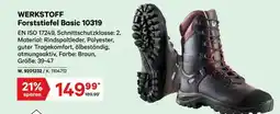 Lagerhaus Werkstoff forststiefel basic 10319 Angebot