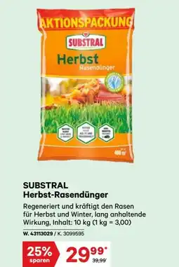 Lagerhaus Substral herbst-rasendünger Angebot