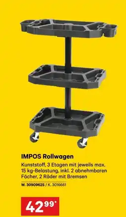 Lagerhaus IMPOS Rollwagen Angebot