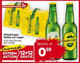 Billa Ottakringer Helles od. Lager Angebot