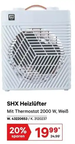 Lagerhaus SHX Heizlüfter Angebot