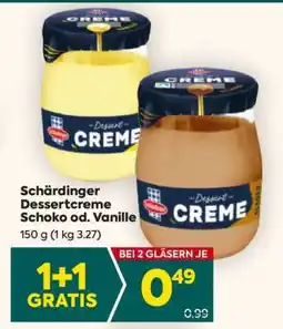 Billa Schärdinger Dessertcreme Schoko od. Vanille Angebot