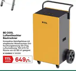 Lagerhaus Be cool luftentfeuchter Angebot