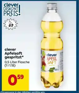 Billa clever Apfelsaft gespritzt Angebot
