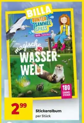 Billa Stickeralbum Angebot
