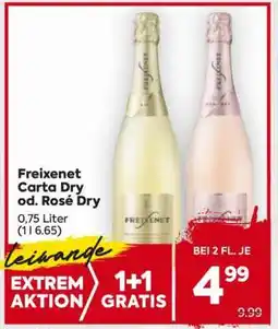 Billa Freixenet Carta Dry od. Rosé Dry Angebot