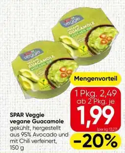 Spar SPAR Veggie vegane Guacamole Angebot