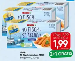 Spar SPAR 10 Fischstäbchen MSC Angebot