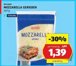 Hofer Mozzarella gerieben Angebot