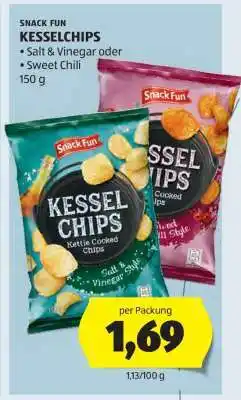 Hofer SNACK FUN KESSELCHIPS Angebot