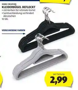 Hofer HOME CREATION KLEIDERBÜGEL BEFLOCKT Angebot