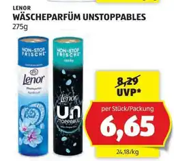 Hofer LENOR WÄSCHEPARFÜM UNSTOPPABLES Angebot