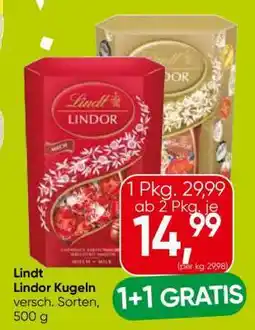 Eurospar Lindt Lindor Kugeln Angebot