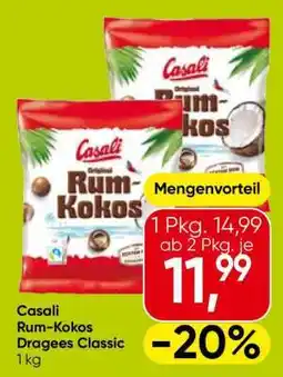 Eurospar Casali Rum-Kokos Dragees Classic Angebot