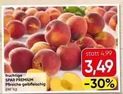 Eurospar SPAR PREMIUM Pfirsiche gelbfleischig Angebot