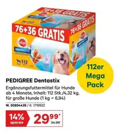 Lagerhaus PEDIGREE Dentastix Angebot