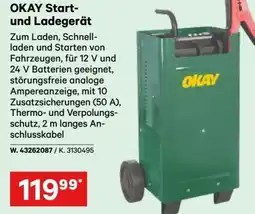 Lagerhaus OKAY Start- und Ladegerät Angebot