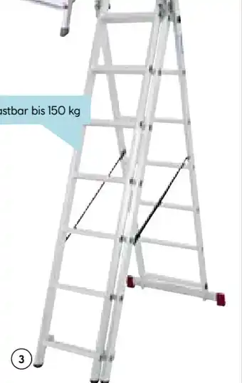 Hellweg Krause Aluminium-Allzweckleiter Angebot