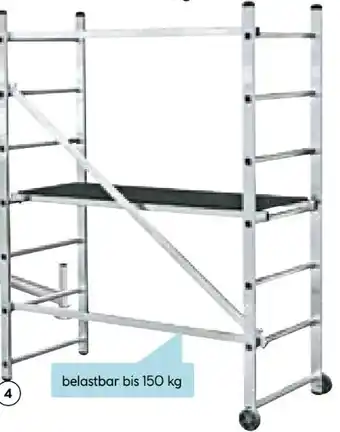 Hellweg Krause Alu-Leitergerüst Corda Angebot