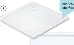 Hellweg Duschtasse White Slate Angebot