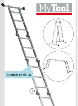 Hellweg MyTool Aluminium-Mehrzweckleiter Angebot
