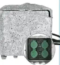 Hellweg Steckdosenstein 4-fach Smart Connect Angebot