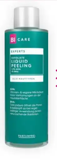 Bipa Bi Care Experts Exfoliate Liquid Peeling Angebot