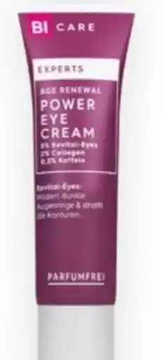 Bipa Bi Care Experts Age Renewal Power Eye Cream Angebot