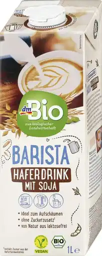 dm dmBio Barista Haferdrink Angebot