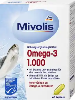 dm Mivolis Omega-3 1000 Angebot