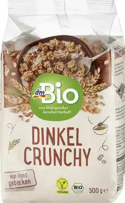 dm dmBio Müsli Dinkel Crunchy Angebot