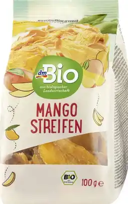 dm dmBio Mango Streifen Angebot
