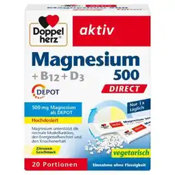 dm Doppelherz Aktiv Magnesium 500 Angebot