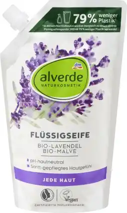 dm Alverde Flüssigseife Angebot