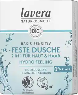 dm Lavera Feste Dusche Haut & Haar Hydro Feeling Angebot