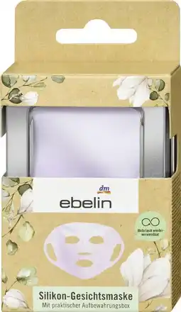 dm Ebelin Silikon Gesichtsmaske Angebot