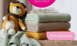 Mömax Premium Living Babydecke Babystrick Angebot
