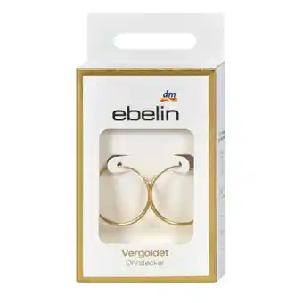 dm Ebelin Vergoldete Ohrstecker Creolen Angebot