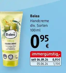dm Balea Handcreme Angebot