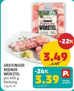 PENNY Greisinger berner würstel Angebot