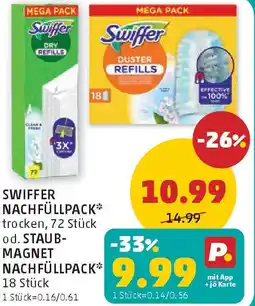PENNY Swiffer nachfüllpack Angebot