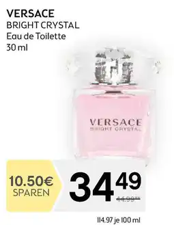 Bipa Versace bright crystal eau de toilette Angebot