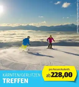 Hofer Reisen Kärnten/gerlitzen Angebot